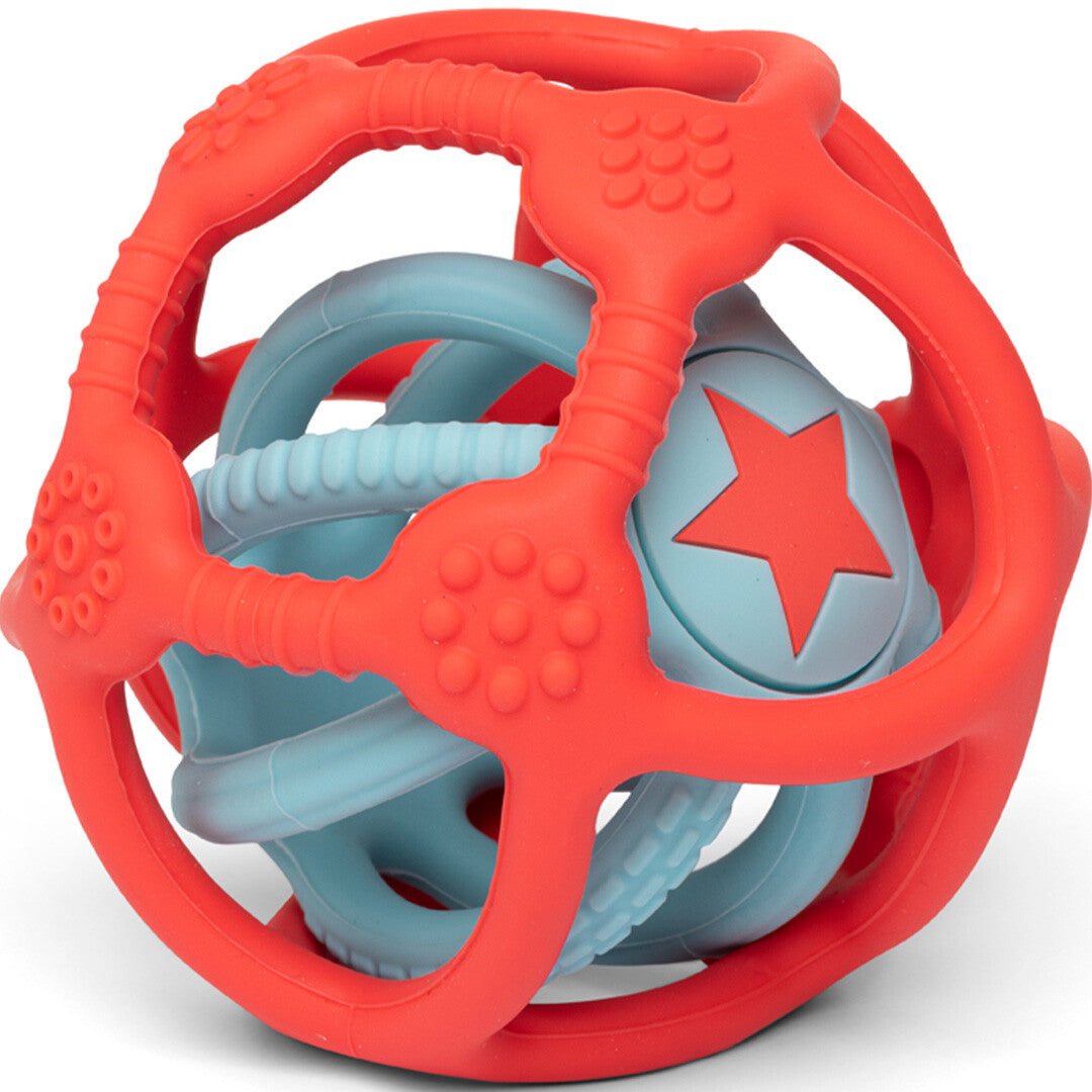 little l sensorische ballen oranje en blauw - 2st | LL001-002 | 0