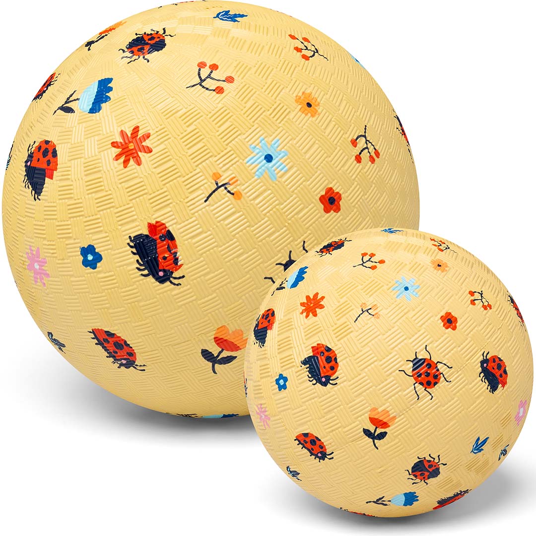 little l speelbal lieveheersbeestjes - 13 cm | 55.LLB-013 | 3