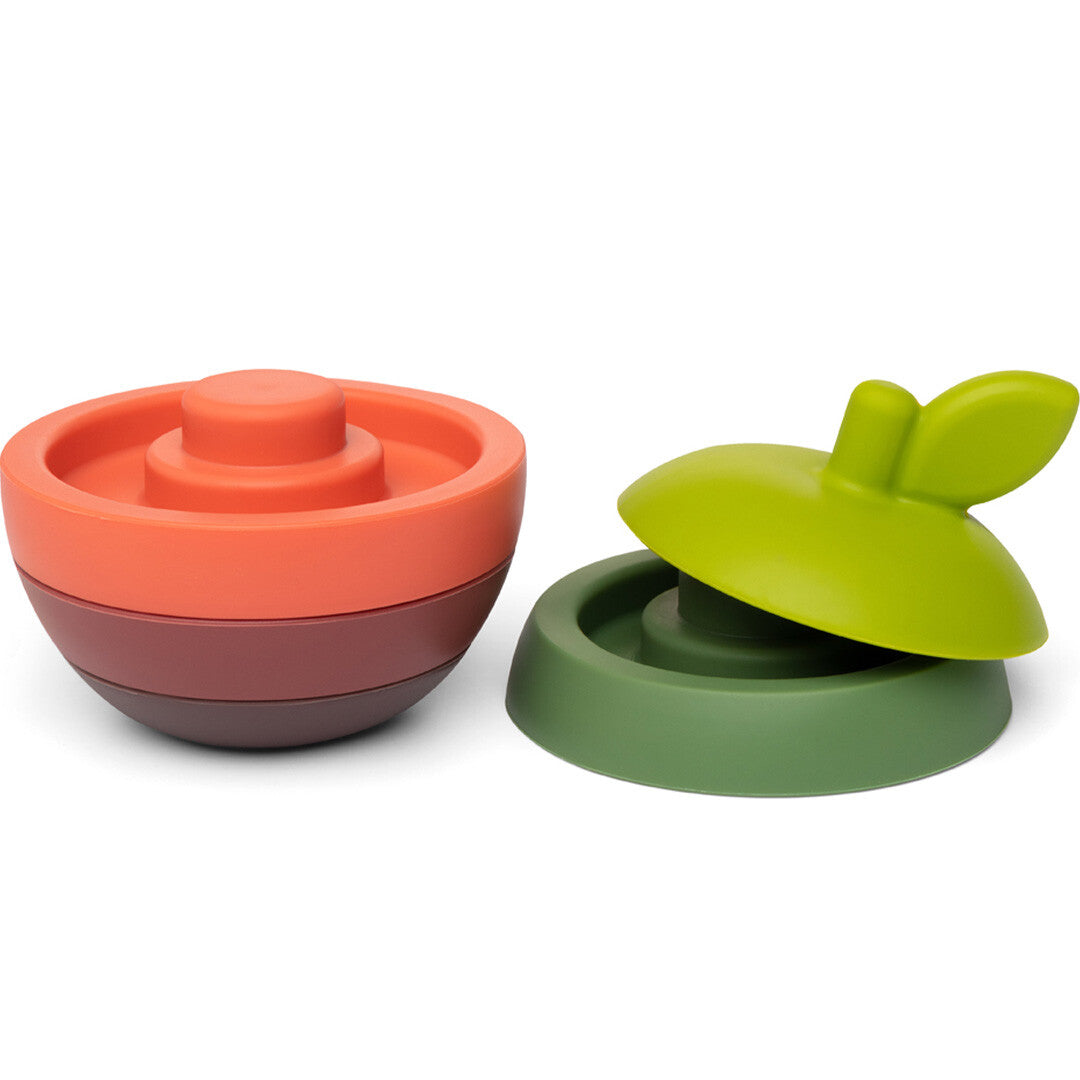 little l stapeltoren appel - greens and reds | LL018-002 | 1