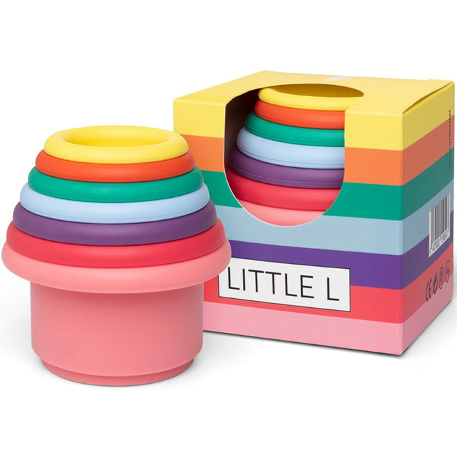 little l stapeltoren - levendige kleuren | LL016-001 | 0