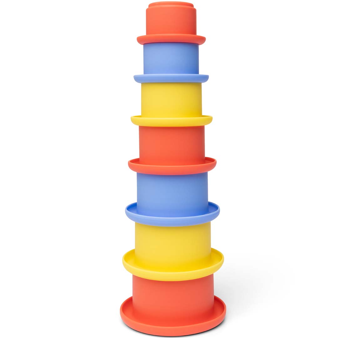 little l stapeltoren - rood geel en blauw | LL016-002 | 3