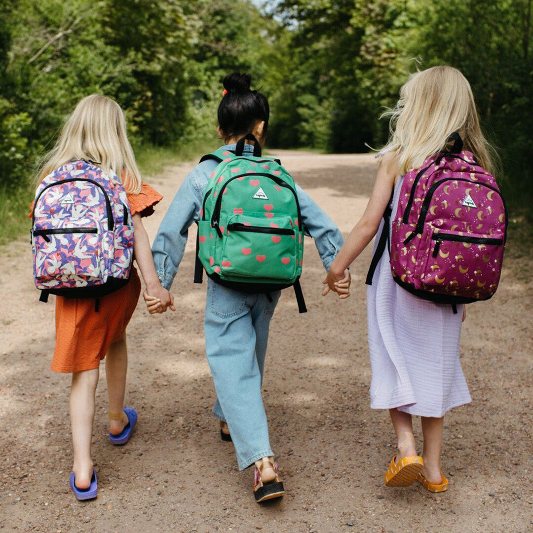 little legends kinderrugzak met regenhoes large - heart - 38 cm | LL2009-13 | 3