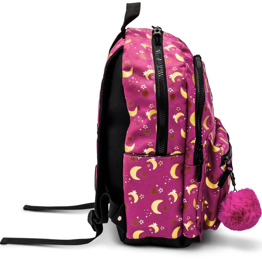 little legends kinderrugzak met regenhoes large - moon star - 38 cm | LL2008-12 | 5