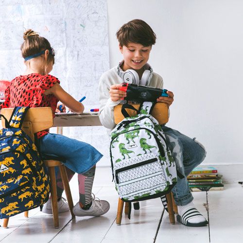 little legends rugzak met regenhoes medium - dinosaurus - 38 cm | LL2003-04 | 3
