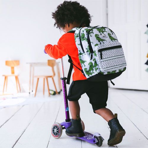 little legends rugzak met regenhoes medium - dinosaurus - 38 cm | LL2003-04 | 4