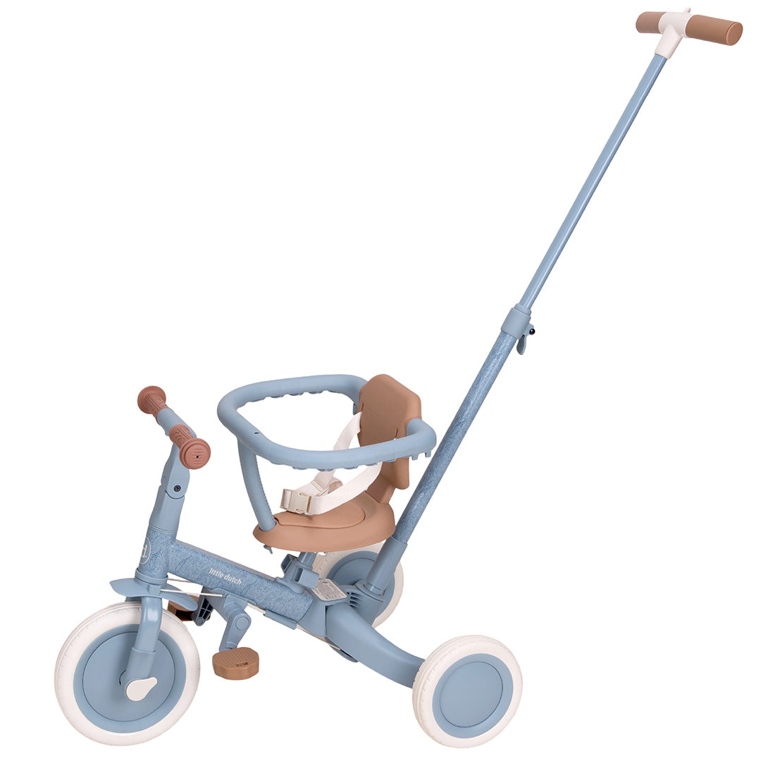 1little dutch 4-in-1 kinderfiets - blauw | LD6080.BLUE | 1