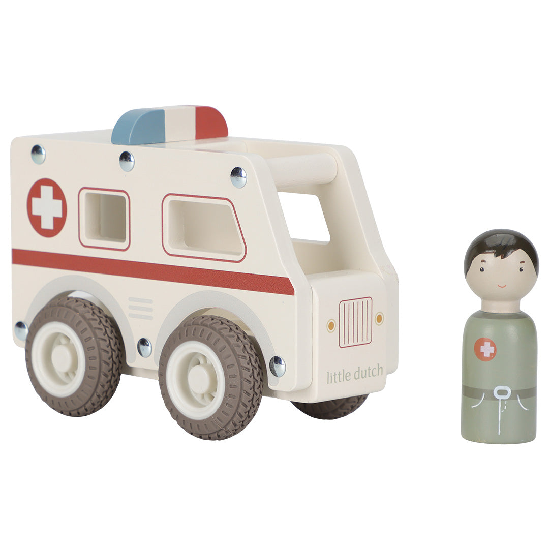 little dutch ambulance met verpleegkundige | LD2527 | 0