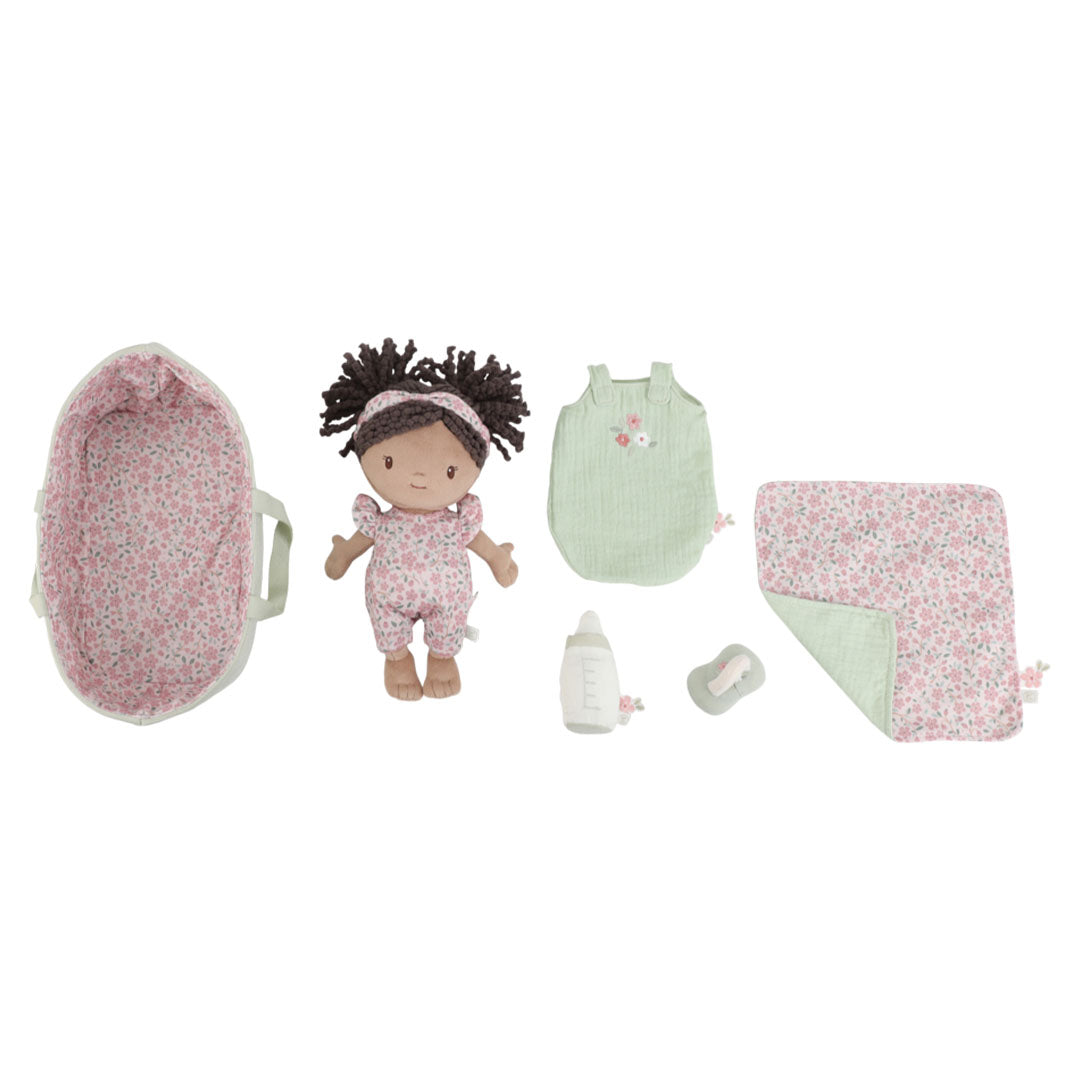 little dutch babypop in reiswieg - evi | LD4678 | 2
