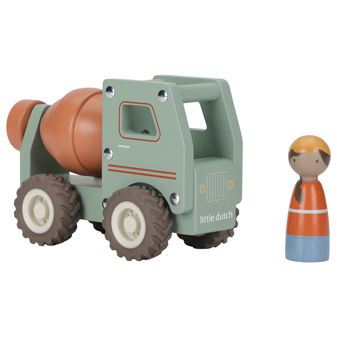 little dutch betonwagen met betonwerker | LD2529 | 0