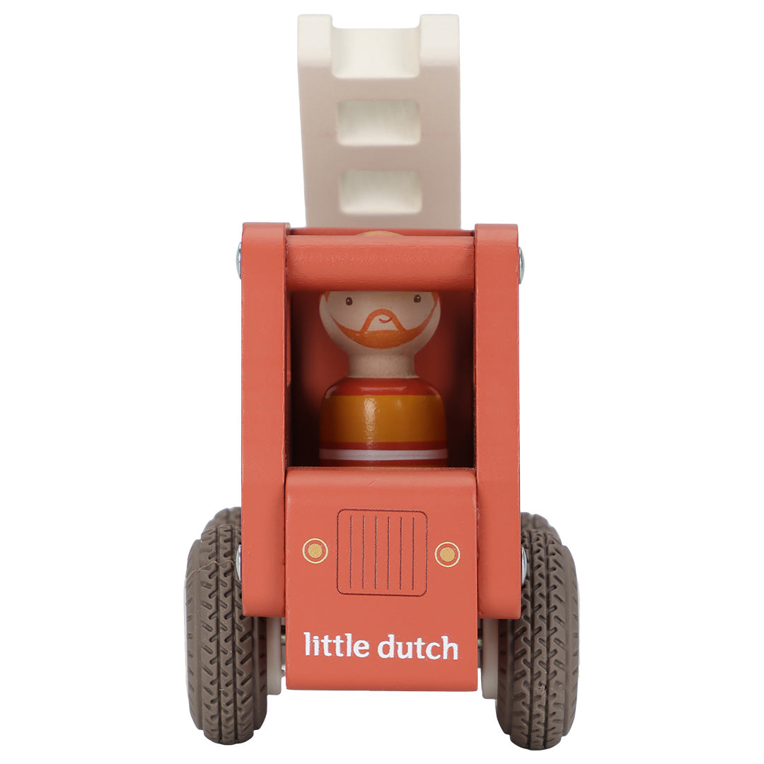 little dutch brandweerauto met brandweerman | LD2528 | 3