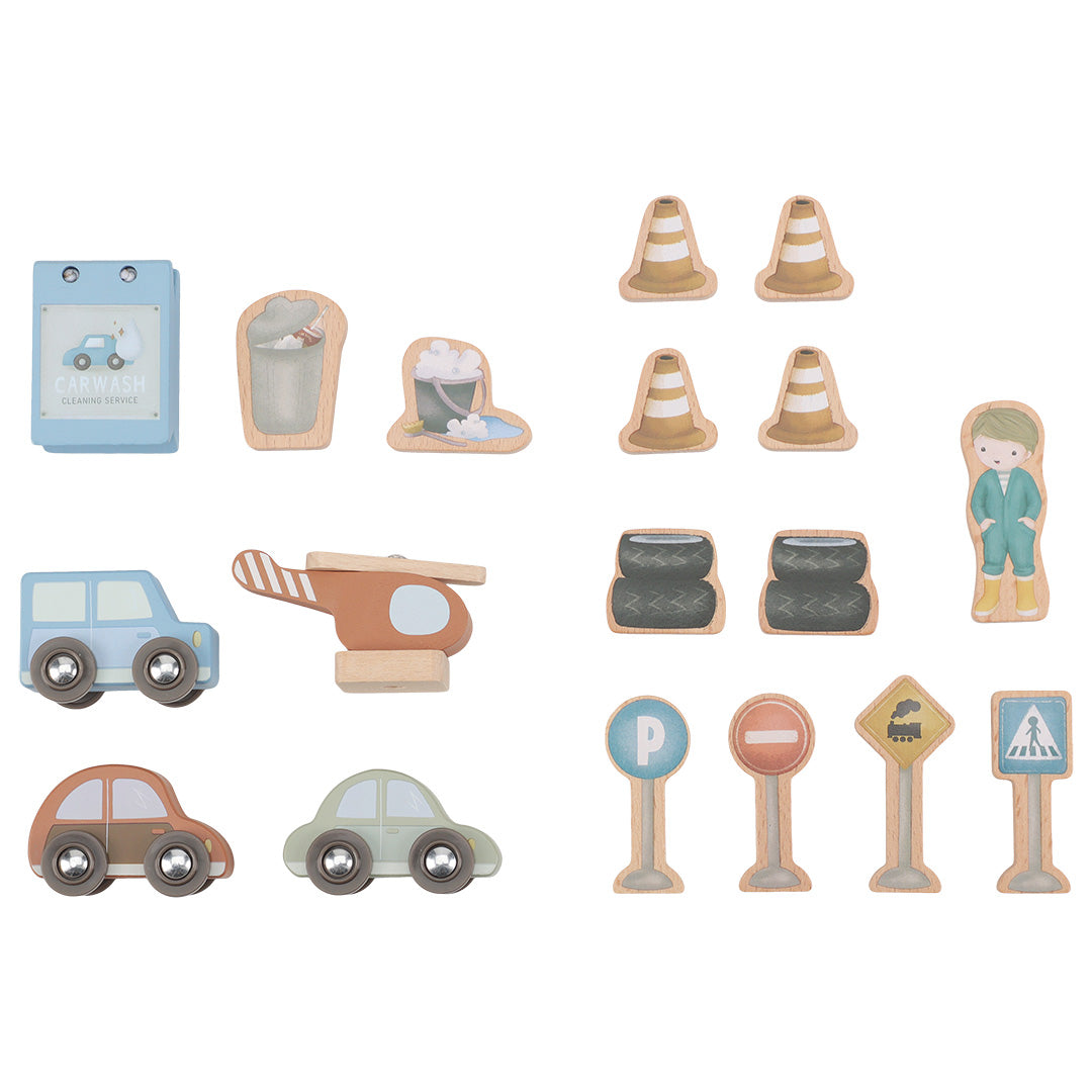 little dutch garage - 18-delig | LD2534 | 3