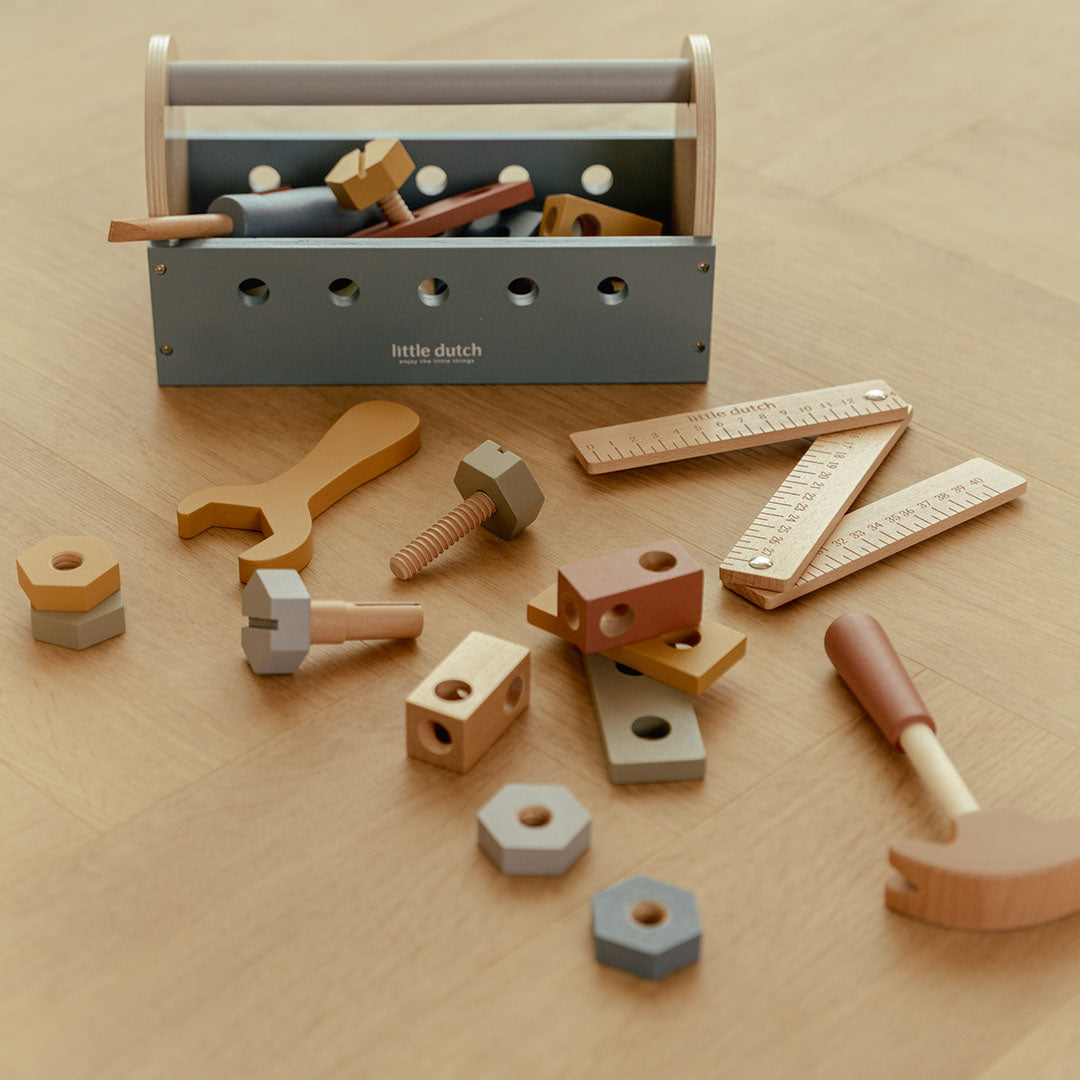 little dutch houten gereedschapskist | LD2544 | 6