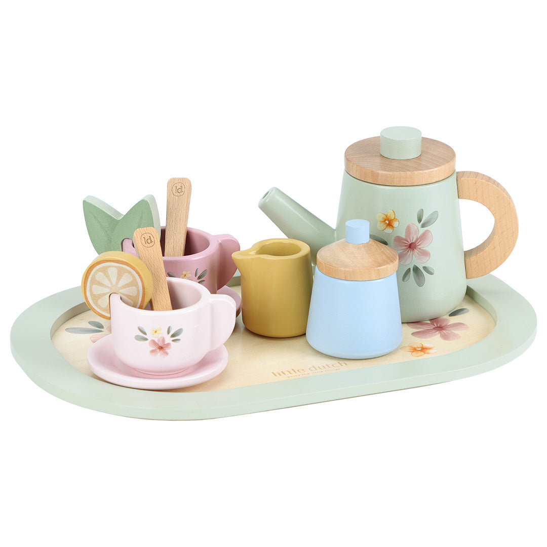 little dutch houten theeservies | LD2507 | 0