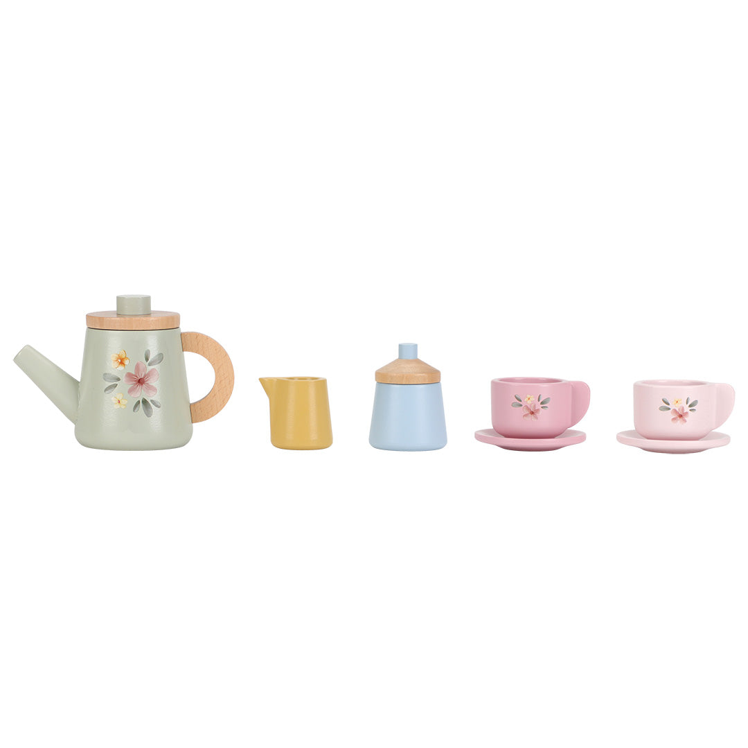 little dutch houten theeservies | LD2507 | 2