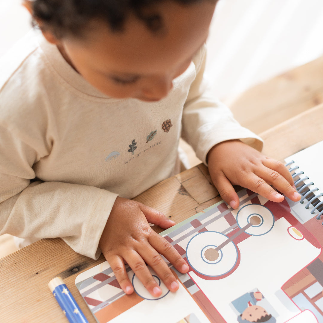 little dutch kleurboek met kleurpotloden jim's vehicles | 126855 | 11