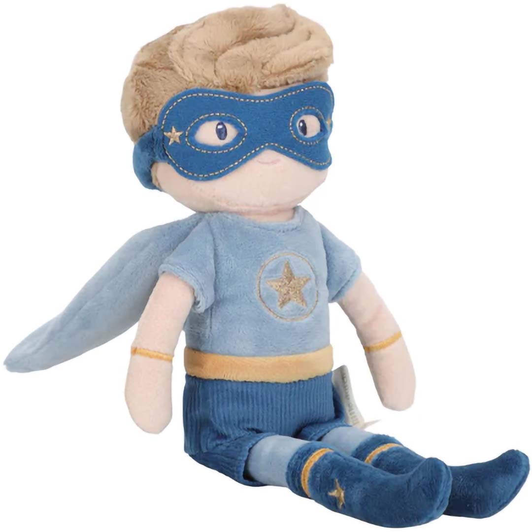 little dutch knuffelpop jim - superheld - 35 cm | LD4674 | 2