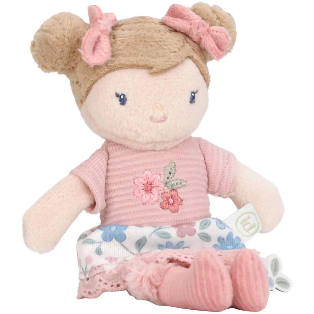 little dutch knuffelpop rosa - 10 cm | LD4681 | 1