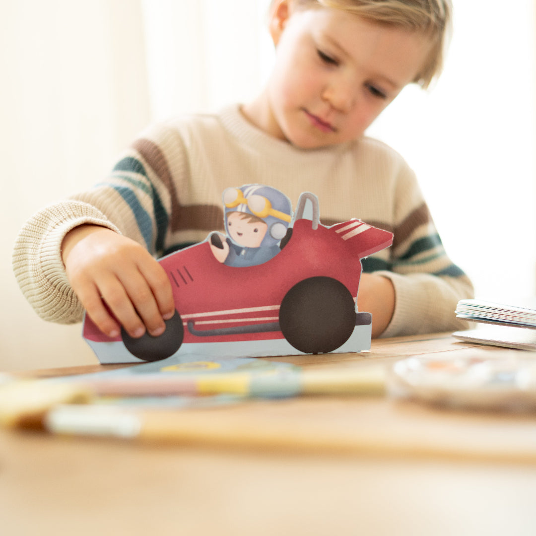 little dutch knutselboek jim's garage | 126831 | 12