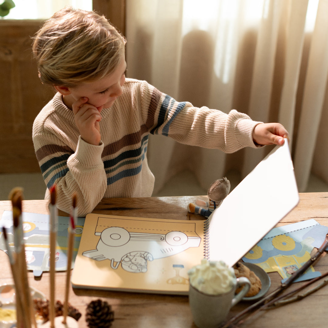 little dutch knutselboek jim's garage | 126831 | 14