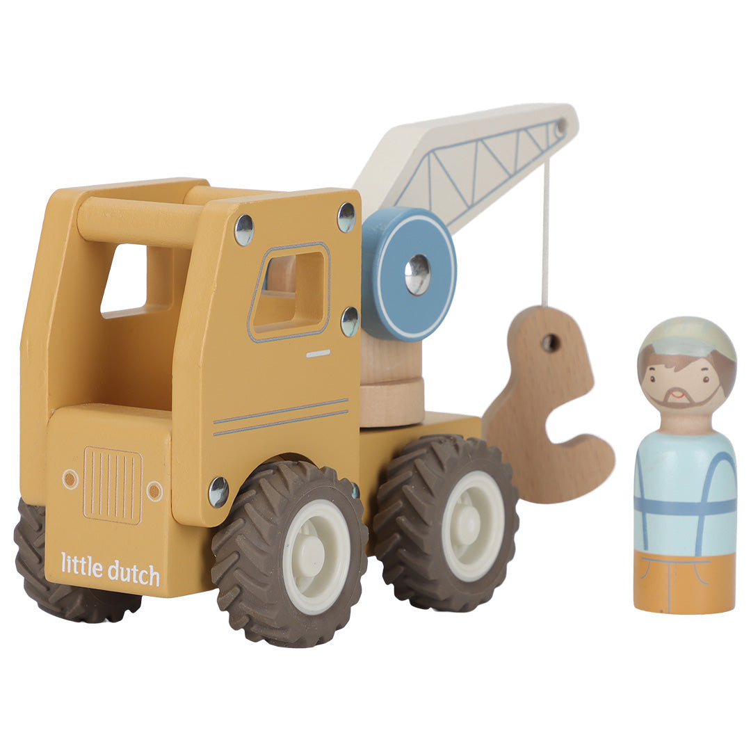 little dutch kraanwagen met kraanmachinist | LD2530 | 0