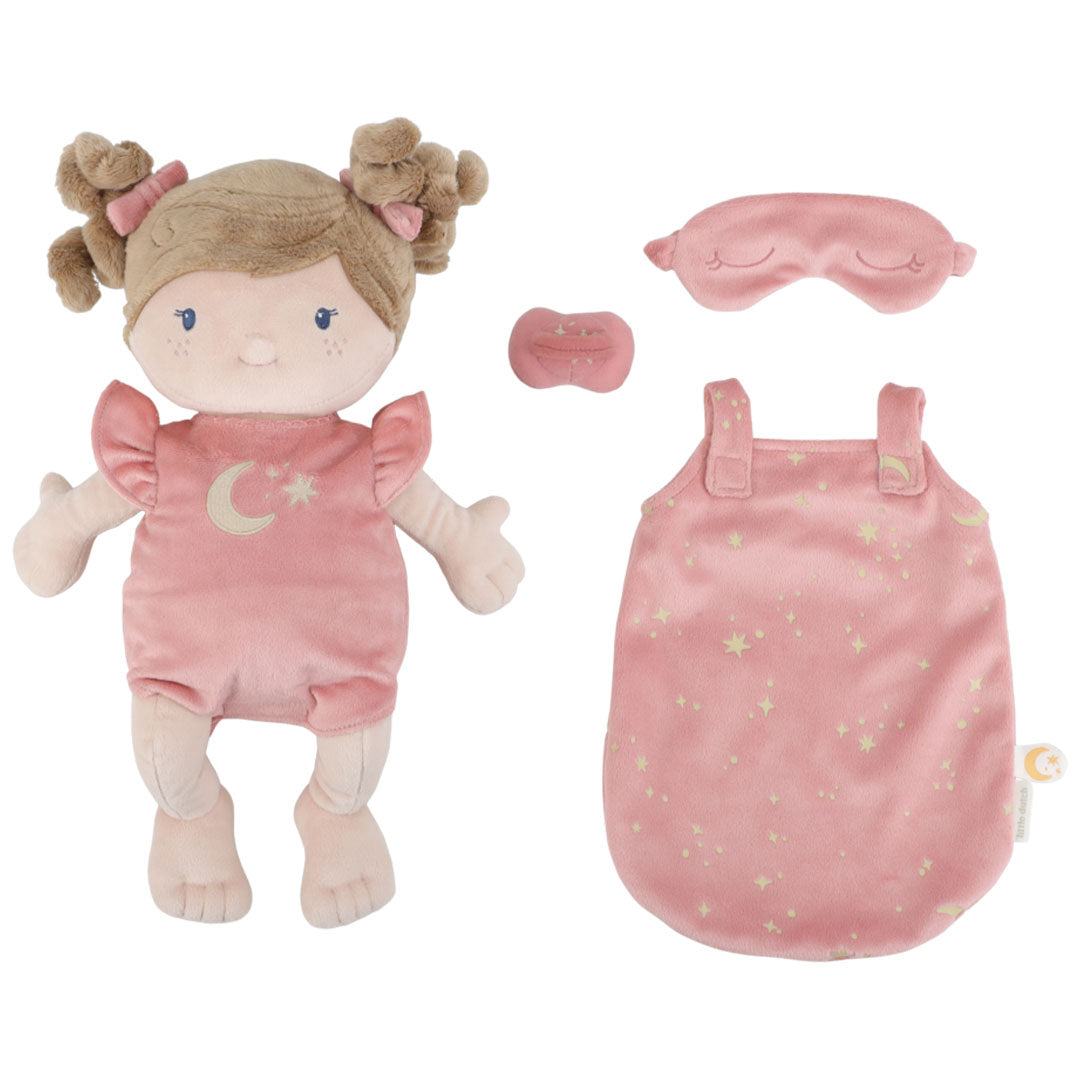 little dutch lappenpop rosa met slaapzak | LD4679 | 3