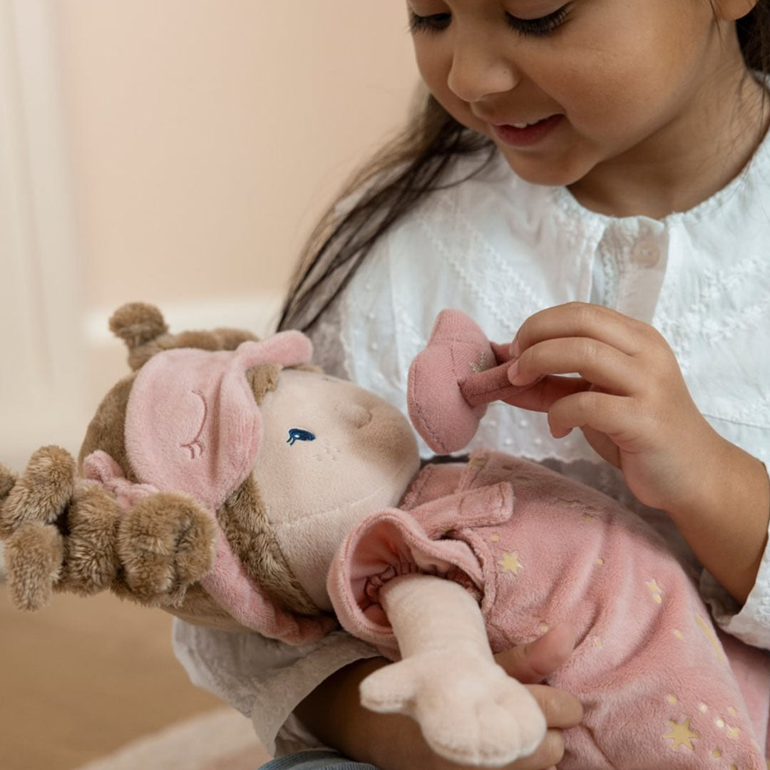 little dutch lappenpop rosa met slaapzak | LD4679 | 7