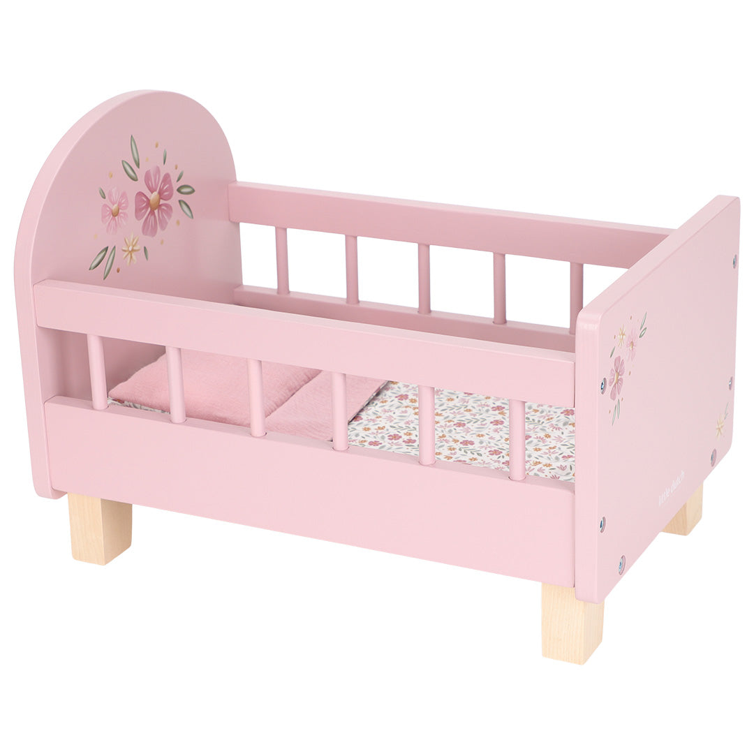 little dutch poppenbed - roze | LD2517 | 0