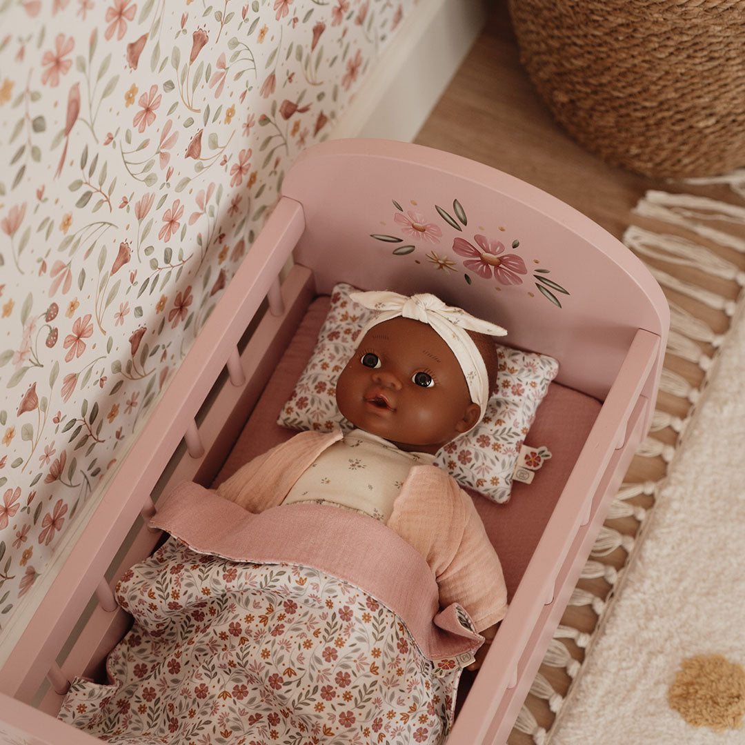 little dutch poppenbed - roze | LD2517 | 2