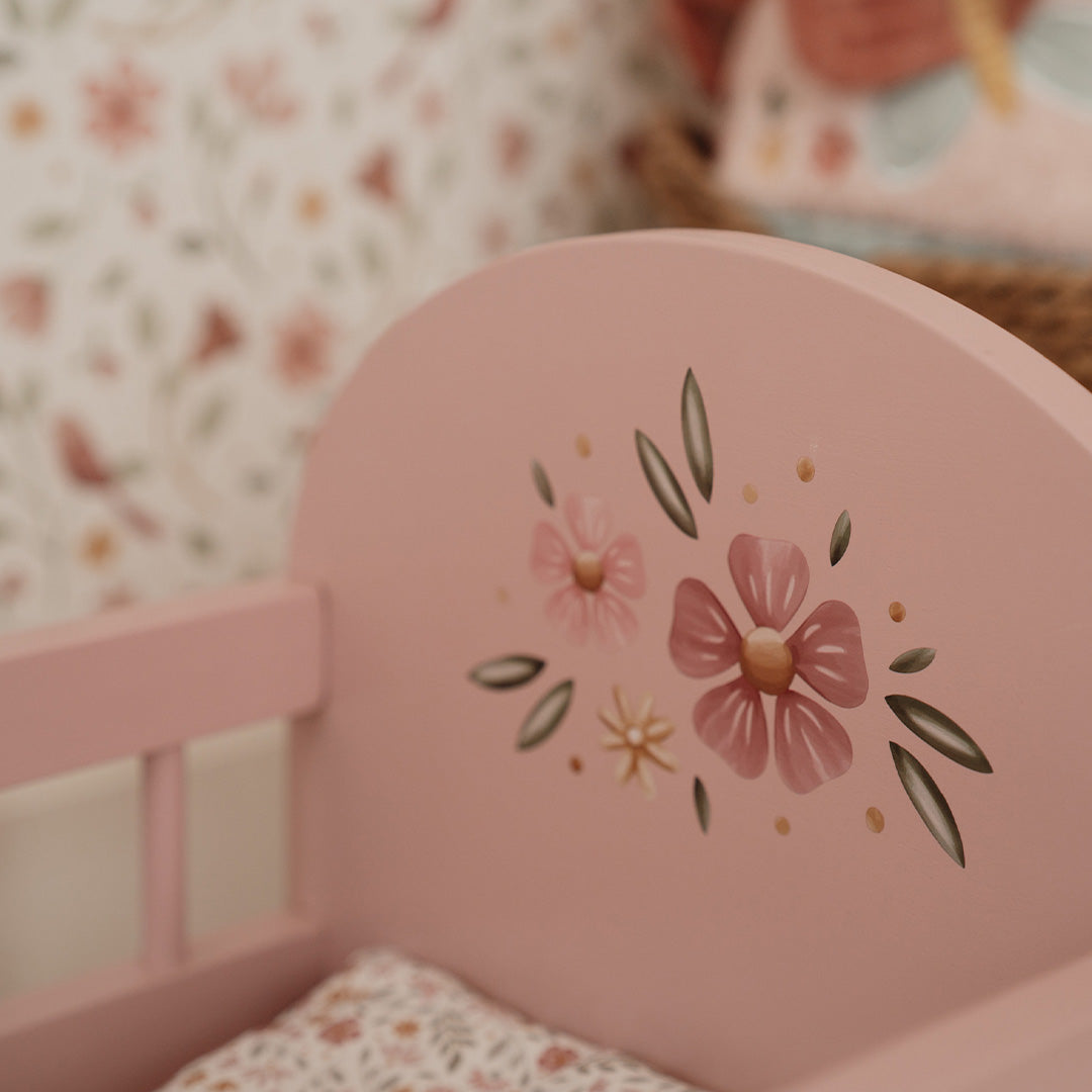 little dutch poppenbed - roze | LD2517 | 5