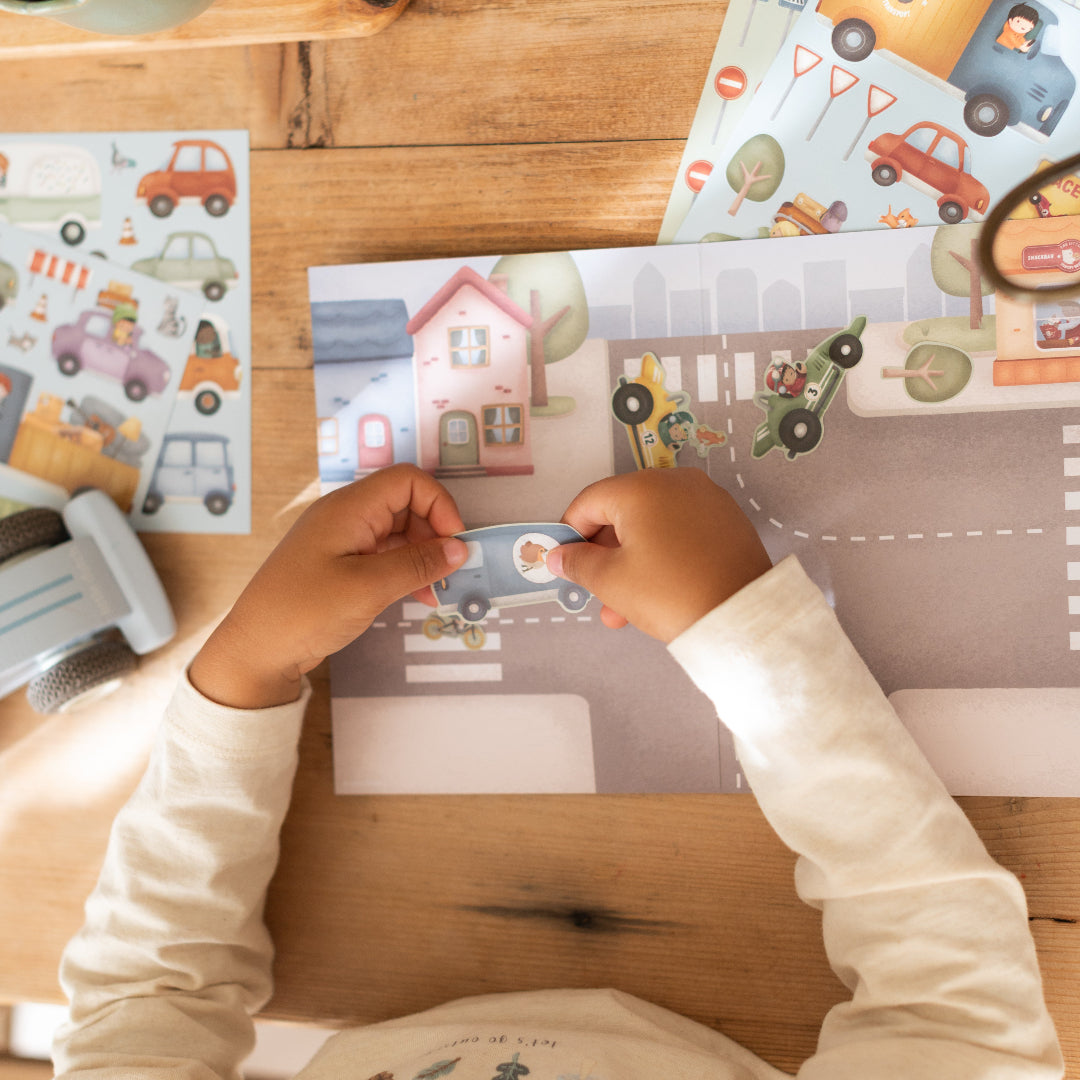 little dutch stickerboek jim's traffic | 126770 | 12