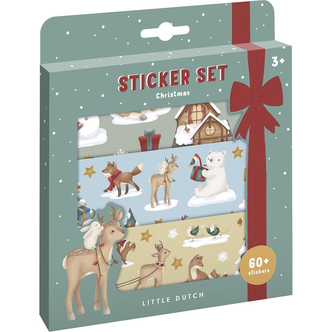 little dutch stickerset kerst - 60st | SG126299 | 1