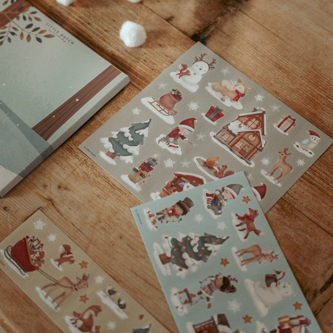 little dutch stickerset kerst - 60st | SG126299 | 2