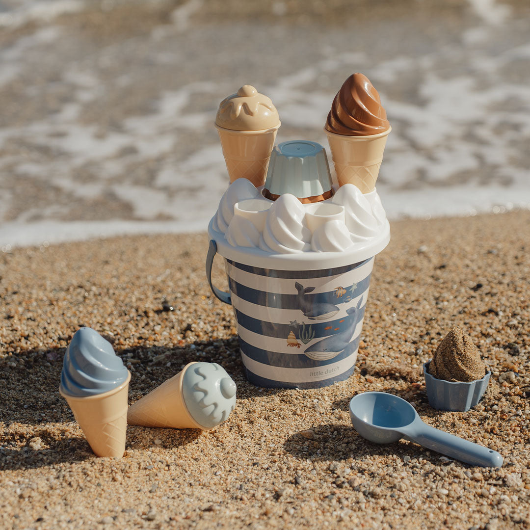 little dutch strandset ocean world - ijsje - 14-delig | 2016376 | 3