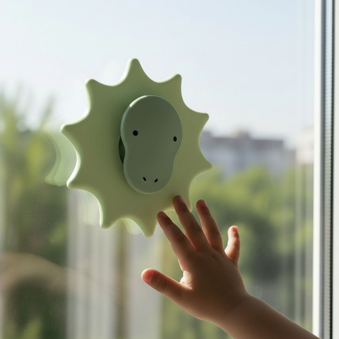 little l babyspeeltje spinner - dino | LL045-001 | 2