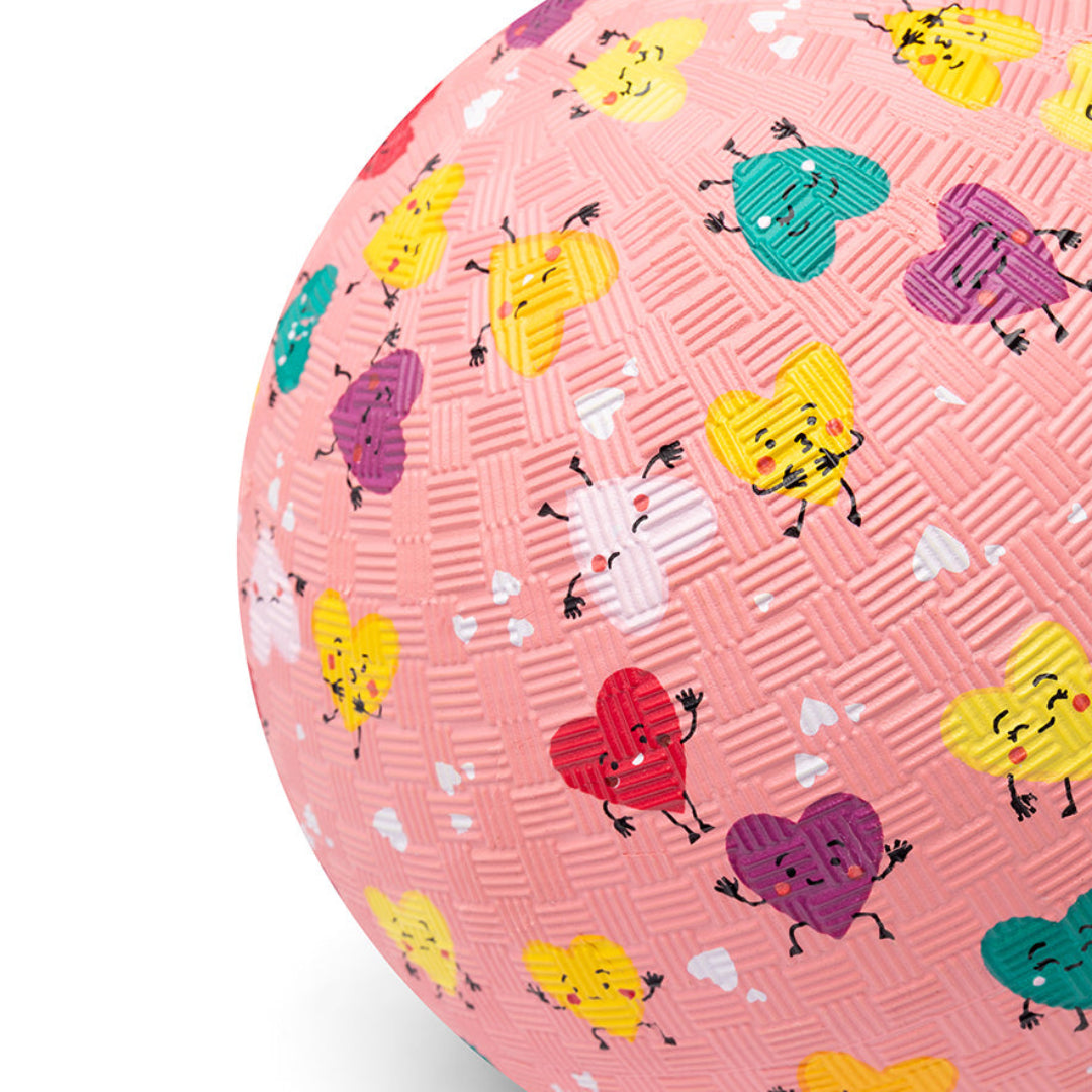 little l speelbal hartjes - 18 cm | LLB-028 | 2