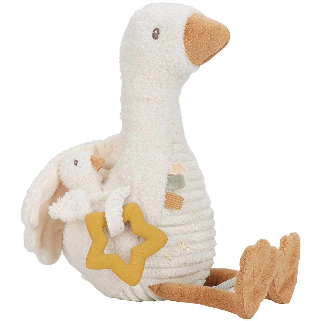 little dutch activiteitenknuffel gans little goose | LD8431 | 3
