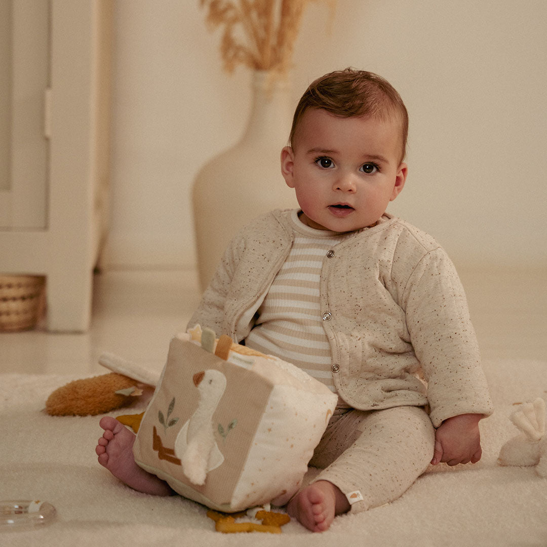 little dutch activiteitenkubus newborn naturals | LD8409 | 1