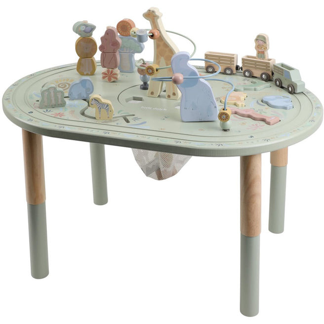 little dutch activiteitentafel XL safari friends | LD7441 | 
