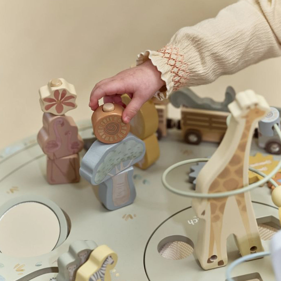 little dutch activiteitentafel XL safari friends | LD7441 | 6