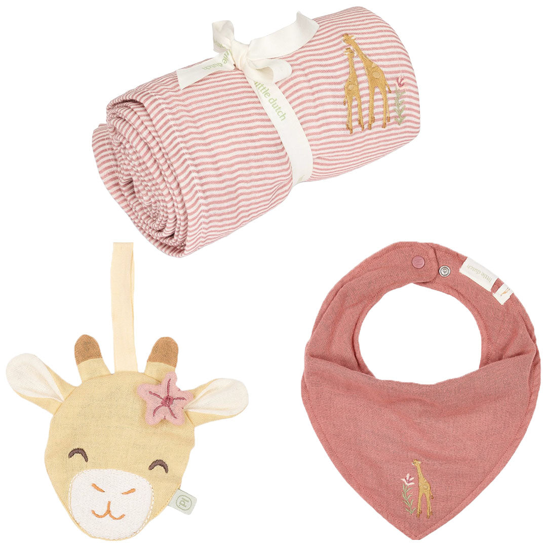 little dutch baby geschenkdoos safari friends - giraffe | TE52256047 | 4