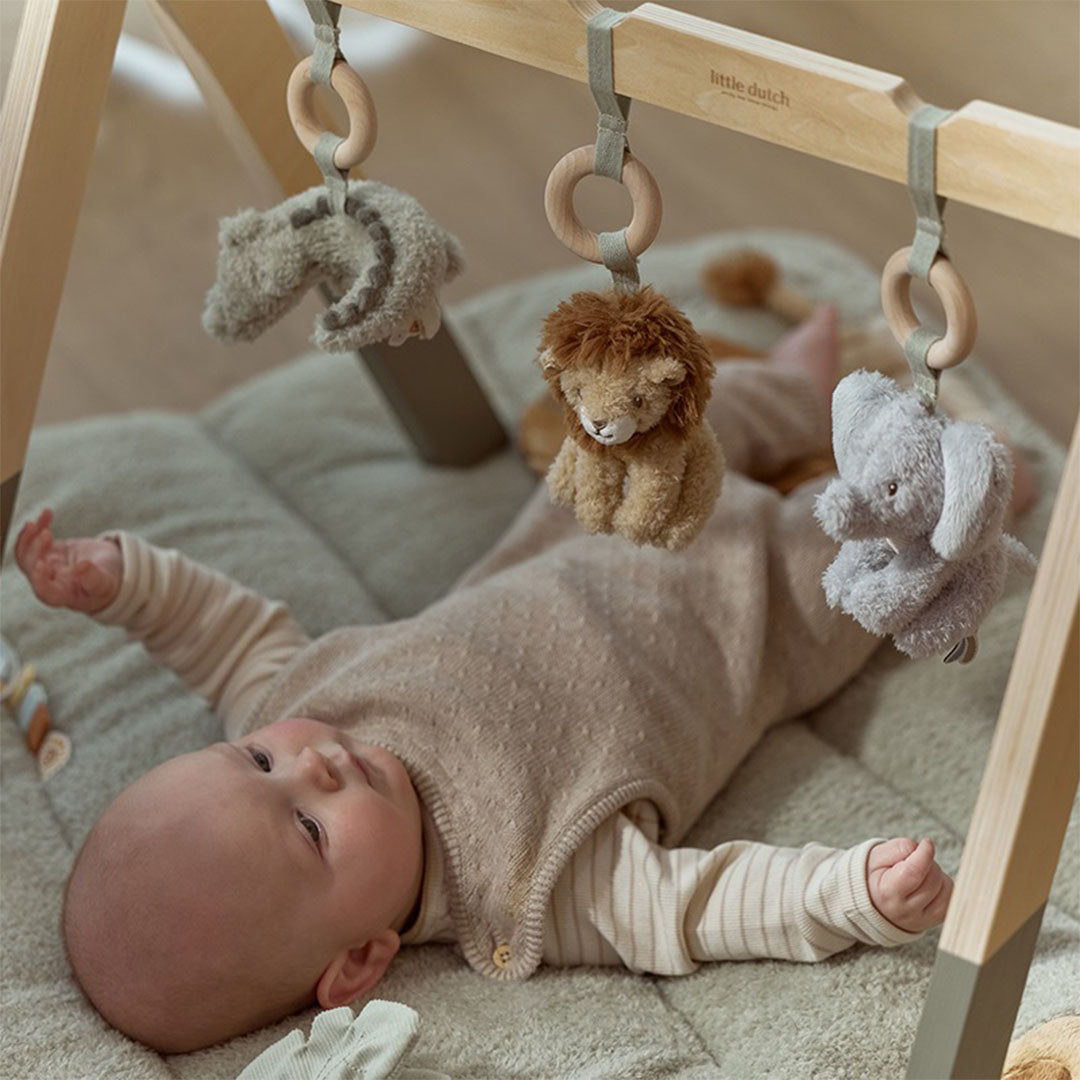 little dutch babygym met speeltjes safari friends | LD8310 | ls1