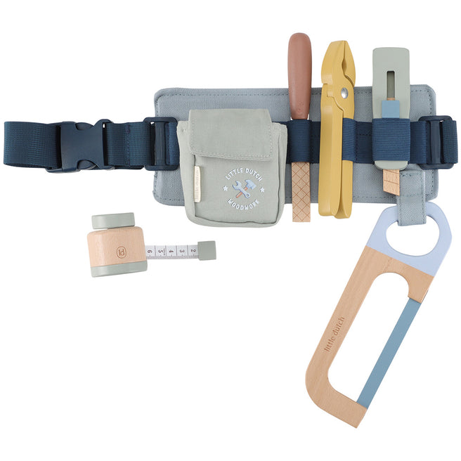 little dutch gereedschapsriem - blauw - 6-delig | LD2543 | 0