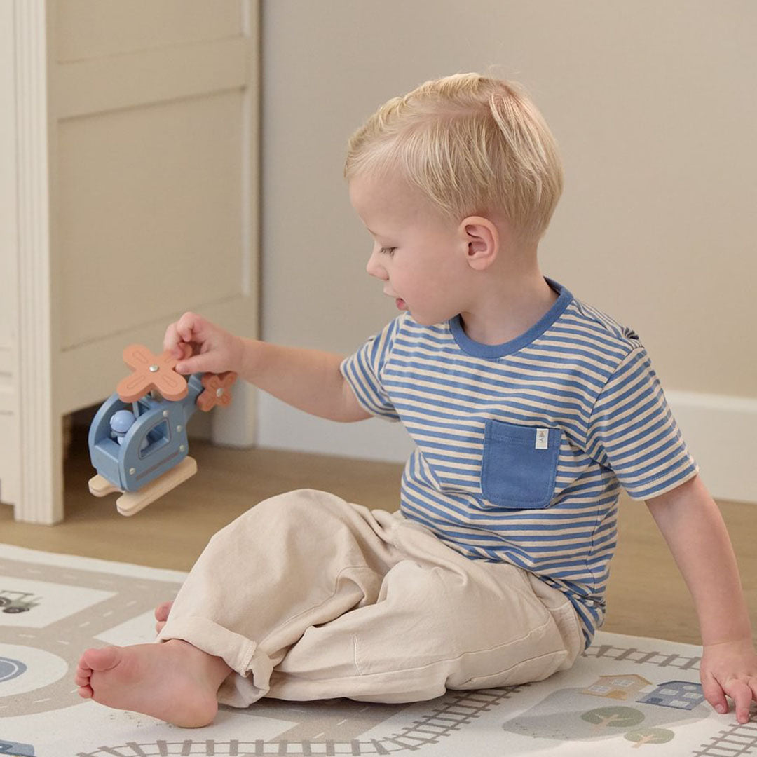 little dutch helikopter met poppetje | LD2552 | 3