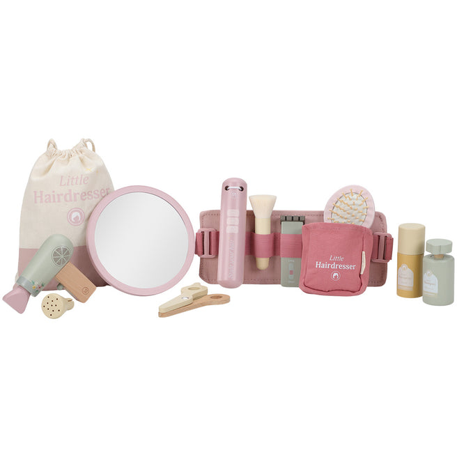 little dutch kappersset - roze - 12-delig | LD2514 | 0