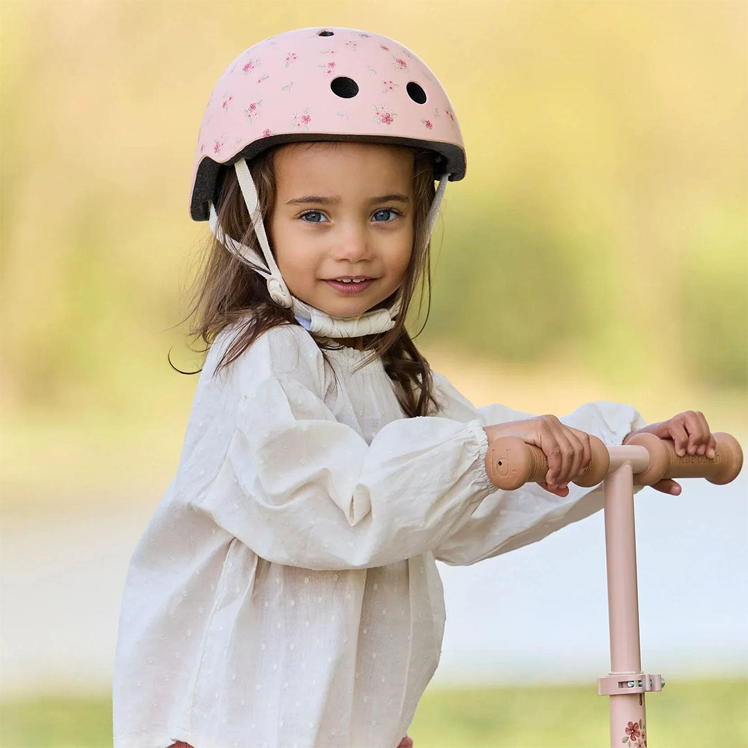 little dutch kinderhelm fairy floral - roze - 2-6 jaar | LD6086.PINK | 2