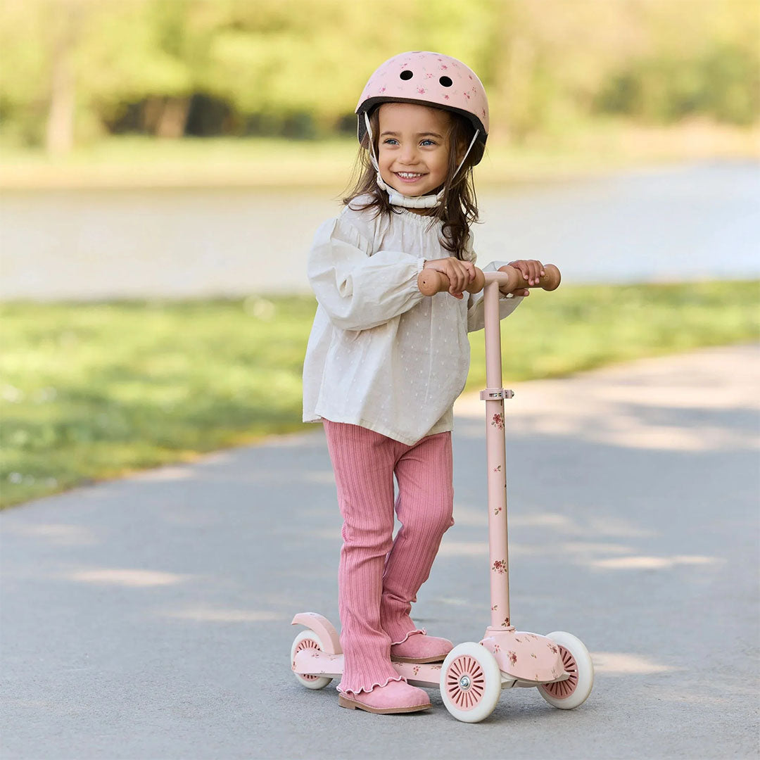 little dutch kinderhelm fairy floral - roze - 2-6 jaar | LD6086.PINK | 3