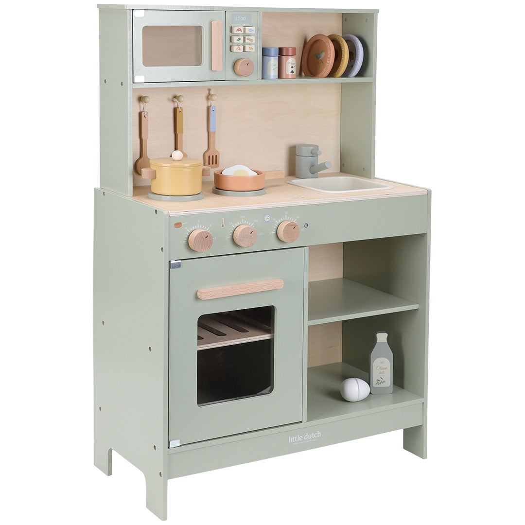 little dutch kinderkeuken mint - 15-delig | LD2500 " 0