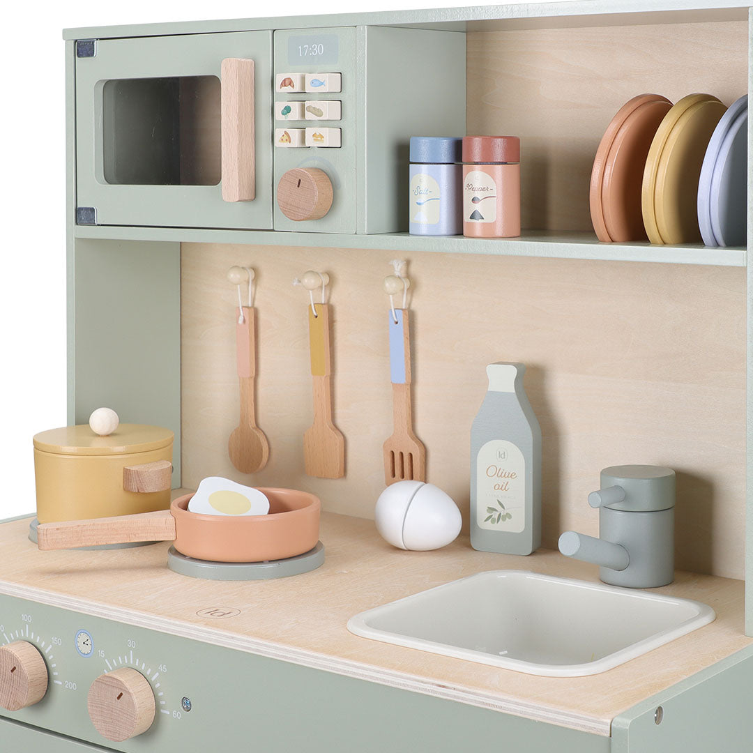 little dutch kinderkeuken mint - 15-delig | LD2500 | 4