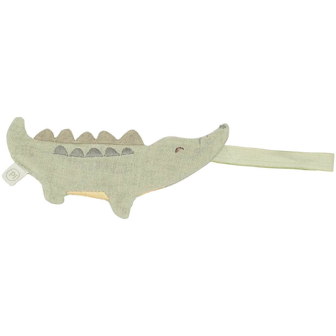 little dutch knuffel- en speendoek safari friends - krokodil  | TE21216047 | 