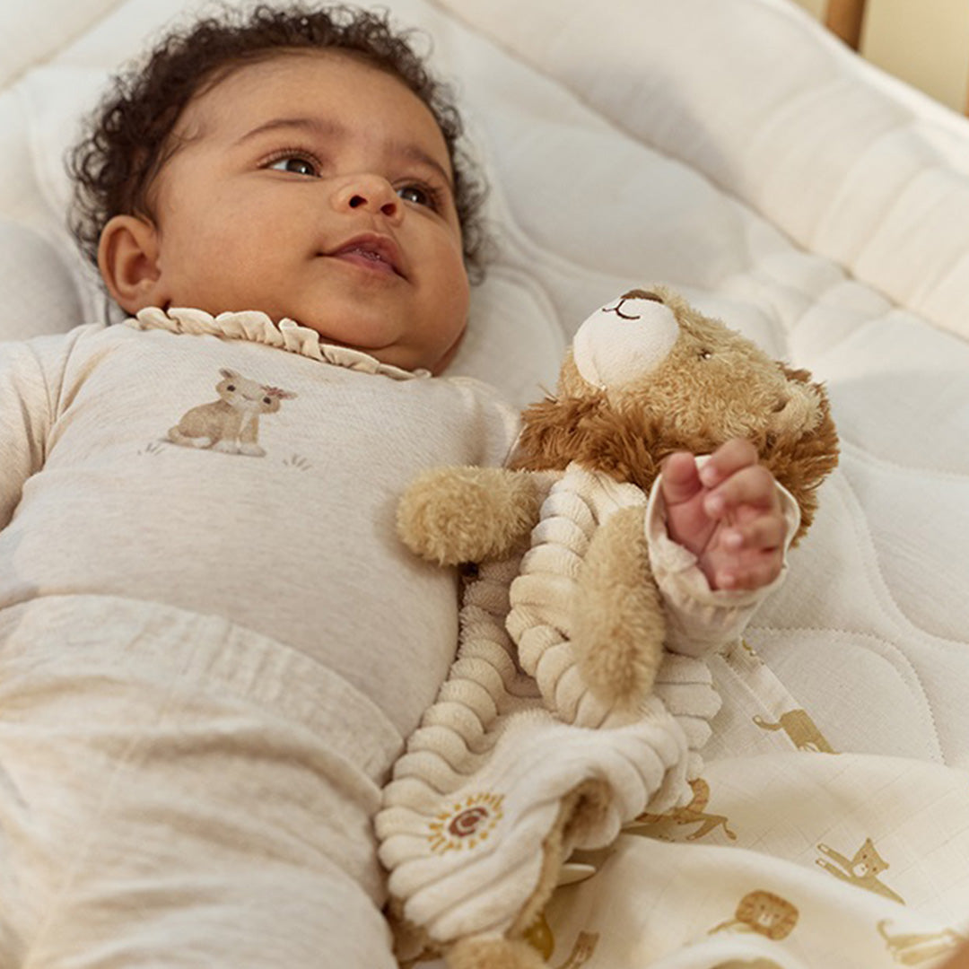 little dutch knuffel- en speendoek safari friends - leeuw | LD8328 | 2